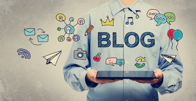 infographic of blogging benefits for small businesses