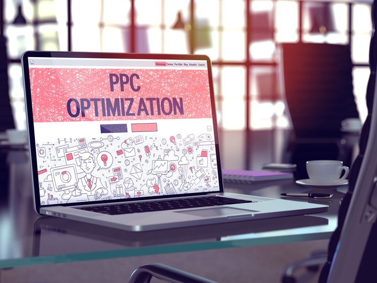 pay per click advertising optimization tips on laptop