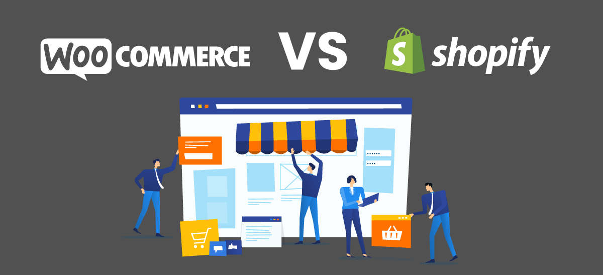 woocommerce vs shopify ecommerce platforms for small businesses